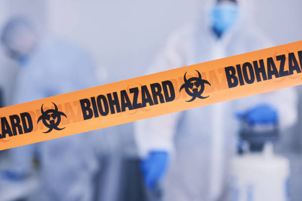 Professional Infectious Disease Decontamination technician working in Hanover, OH